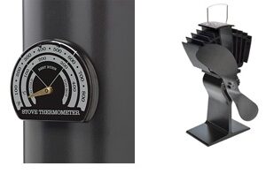 Stove Thermometer and Fan Set