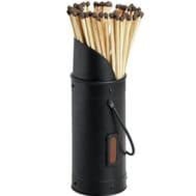 BlackMatchstickHolderwith60Matches