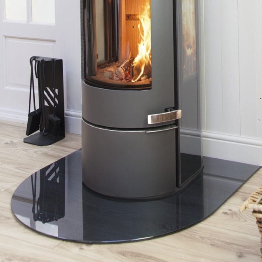 Smoked Glass Bread Slice Hearth