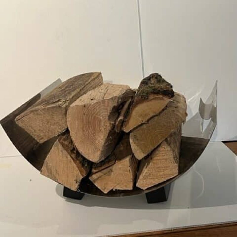 Stainless Steel Log Basket Cradle